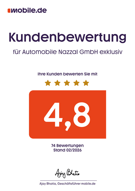 Kundenbewertung 2026