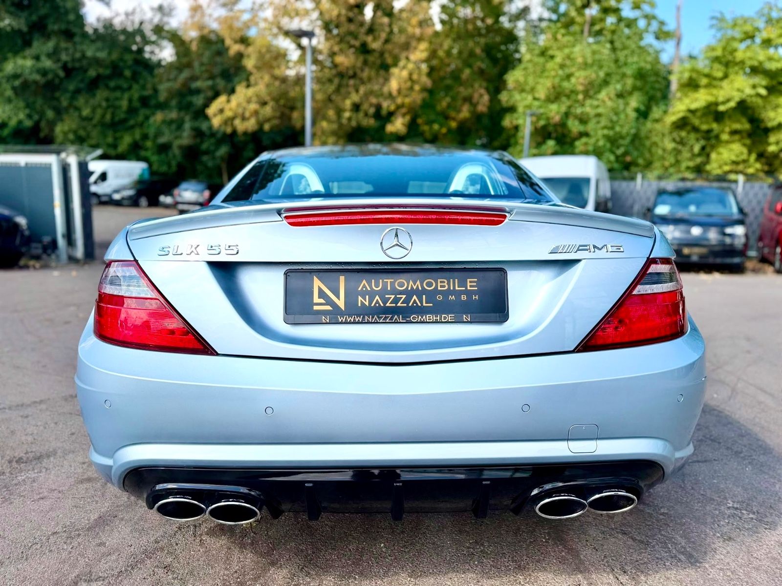 Fahrzeugabbildung Mercedes-Benz SLK 55 AMG MAGIC-SKY*AIRSCARF*BI-XENON+ILS*NAVI*