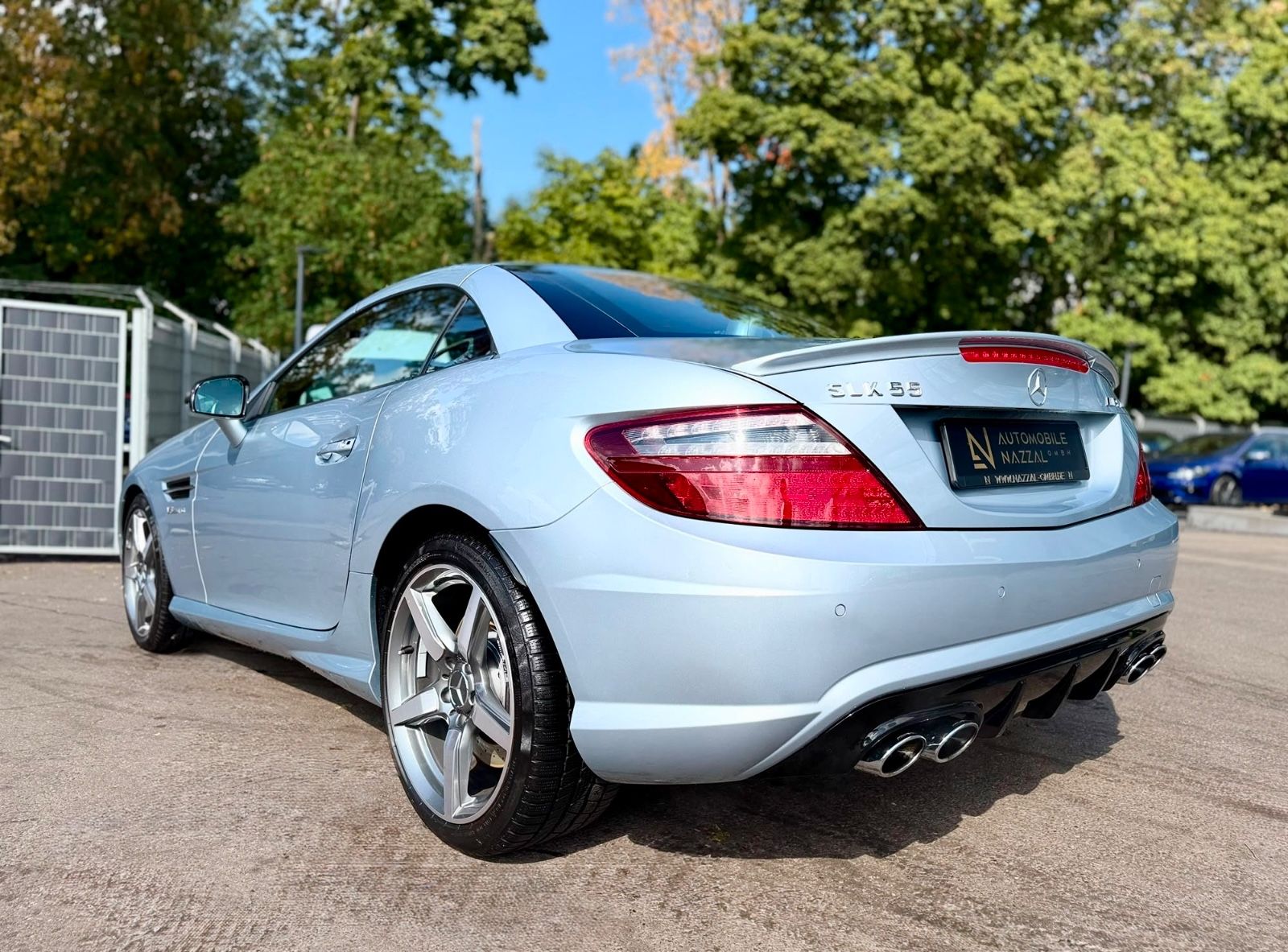 Fahrzeugabbildung Mercedes-Benz SLK 55 AMG MAGIC-SKY*AIRSCARF*BI-XENON+ILS*NAVI*