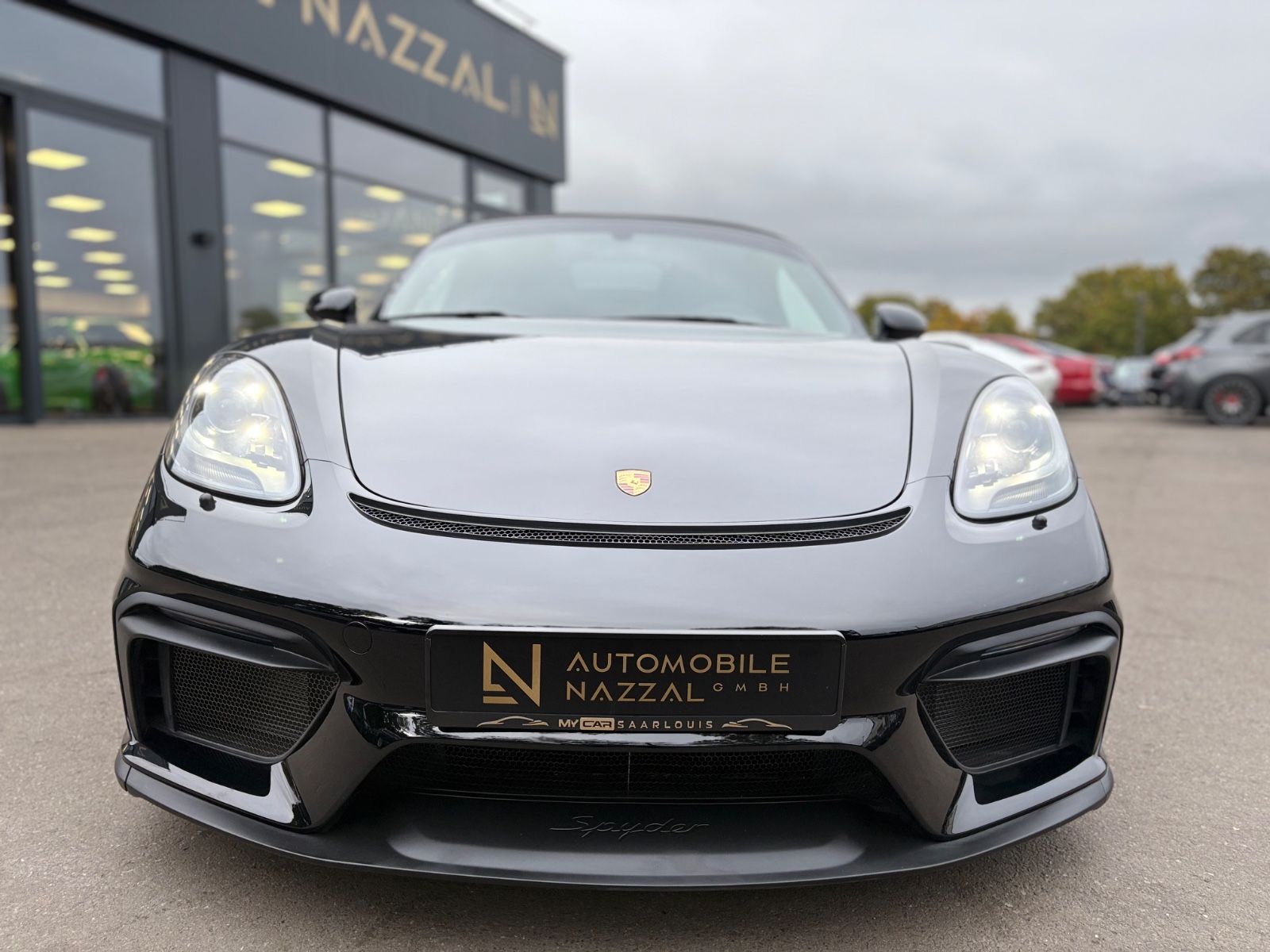 Fahrzeugabbildung Porsche 718 BOXTER SPYDER *1.HAND*SCHALENSITZE/CARBON*