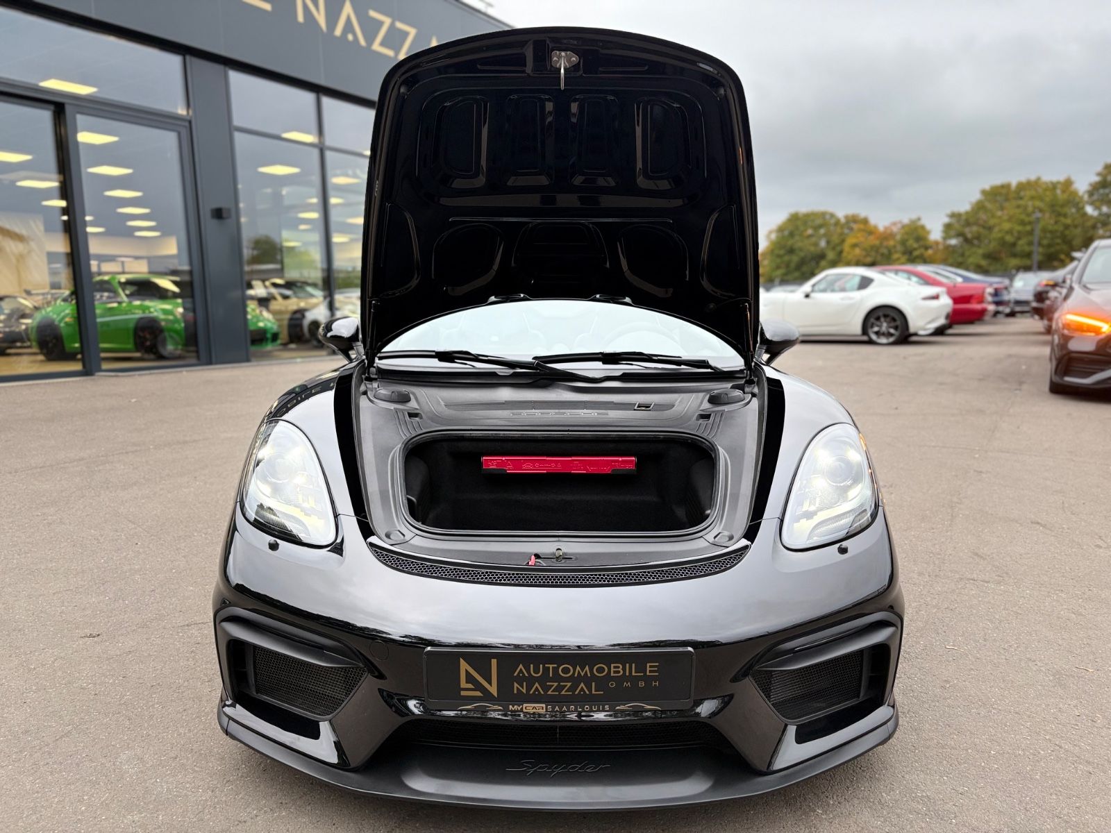 Fahrzeugabbildung Porsche 718 BOXTER SPYDER *1.HAND*SCHALENSITZE/CARBON*