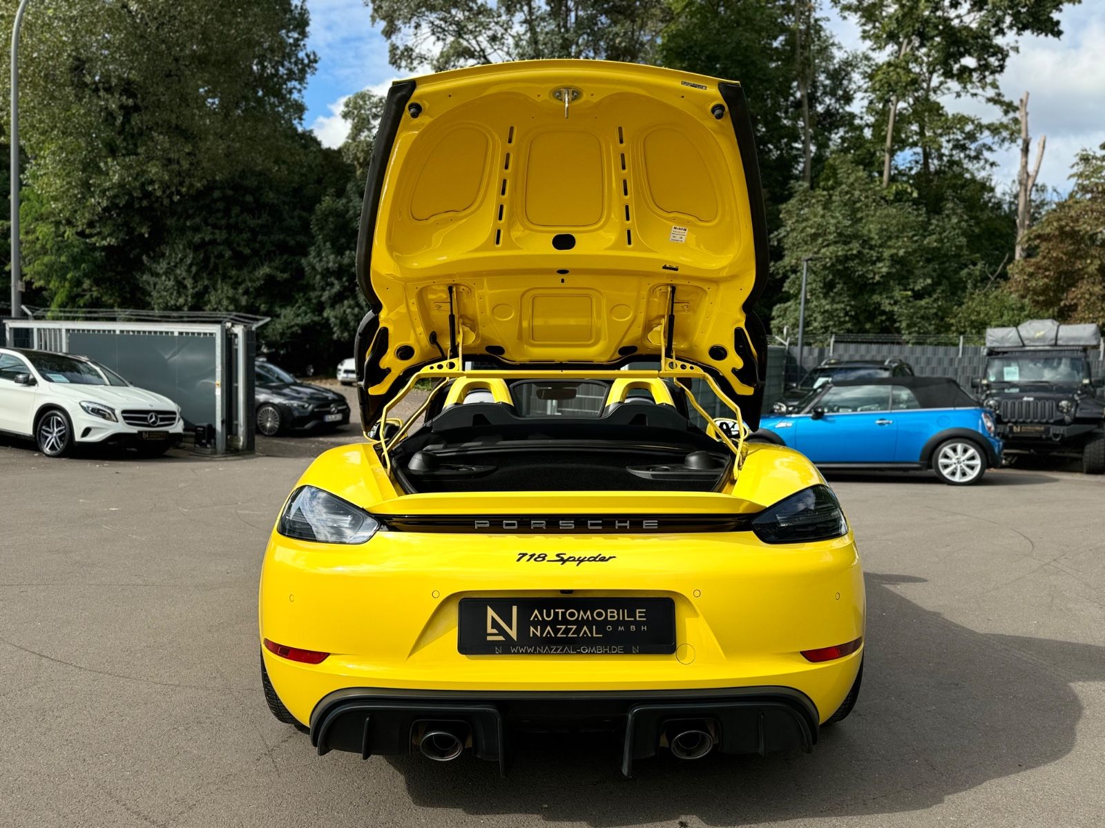 Fahrzeugabbildung Porsche BOXSTER SPYDER 718*PASM*APPROVED:06.2028*