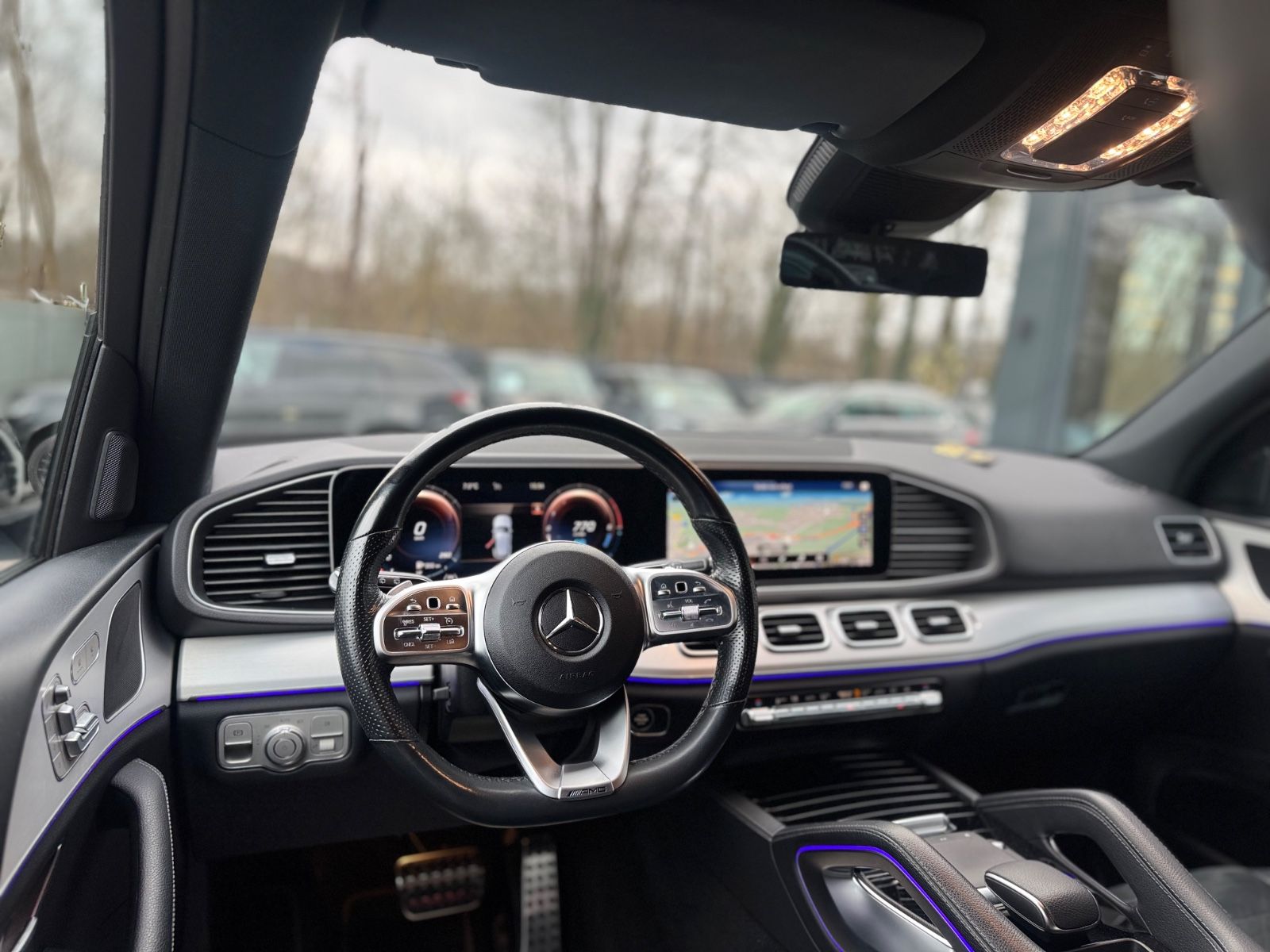 Fahrzeugabbildung Mercedes-Benz GLE350de 4M*AMG-LINE*NIGHT*AHK*21.ZOLL*
