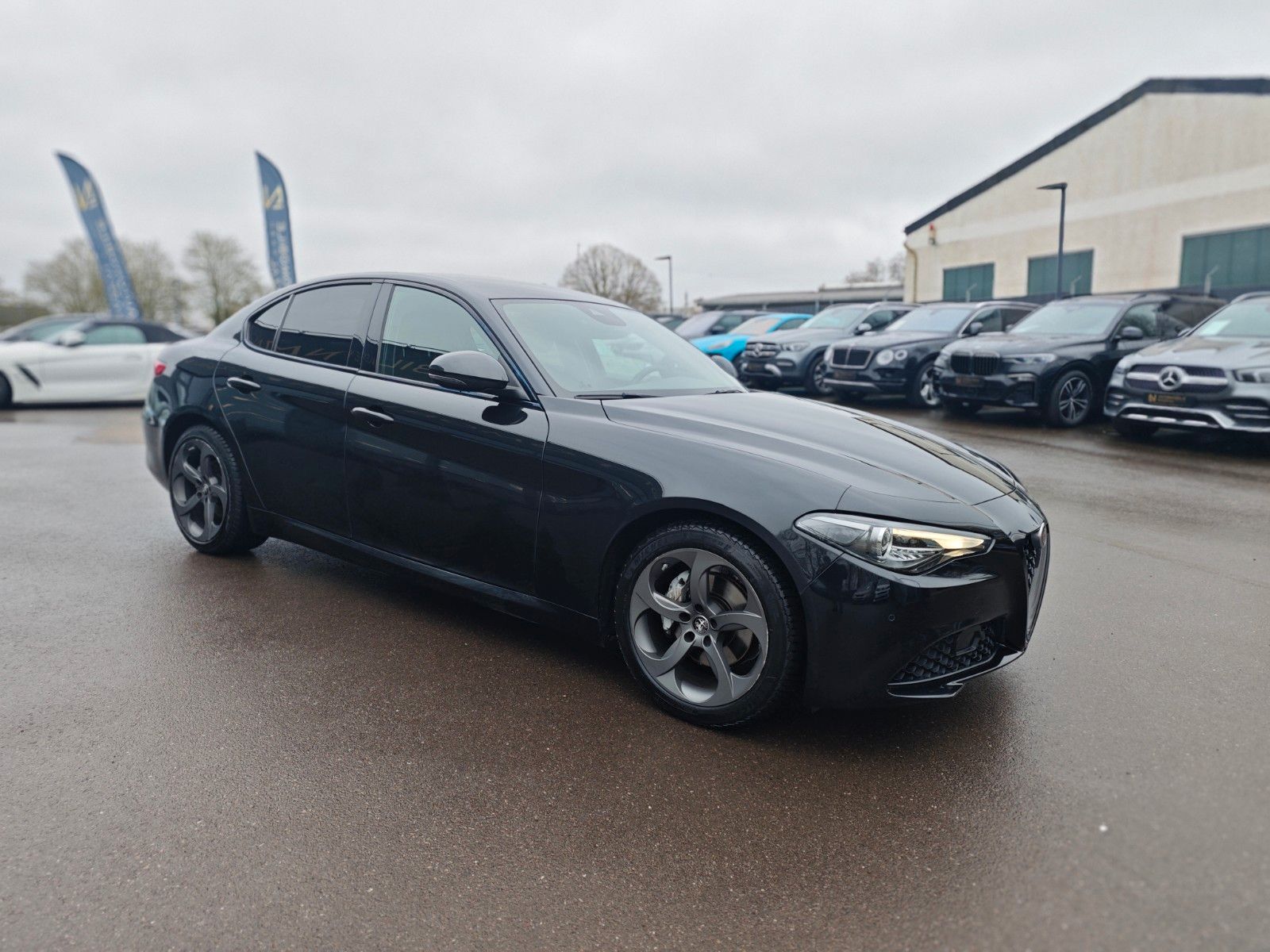 Fahrzeugabbildung Alfa Romeo GIULIA BLACK-TECH*AUT*2.HD*ALCANTARA*NAVI*PDC*