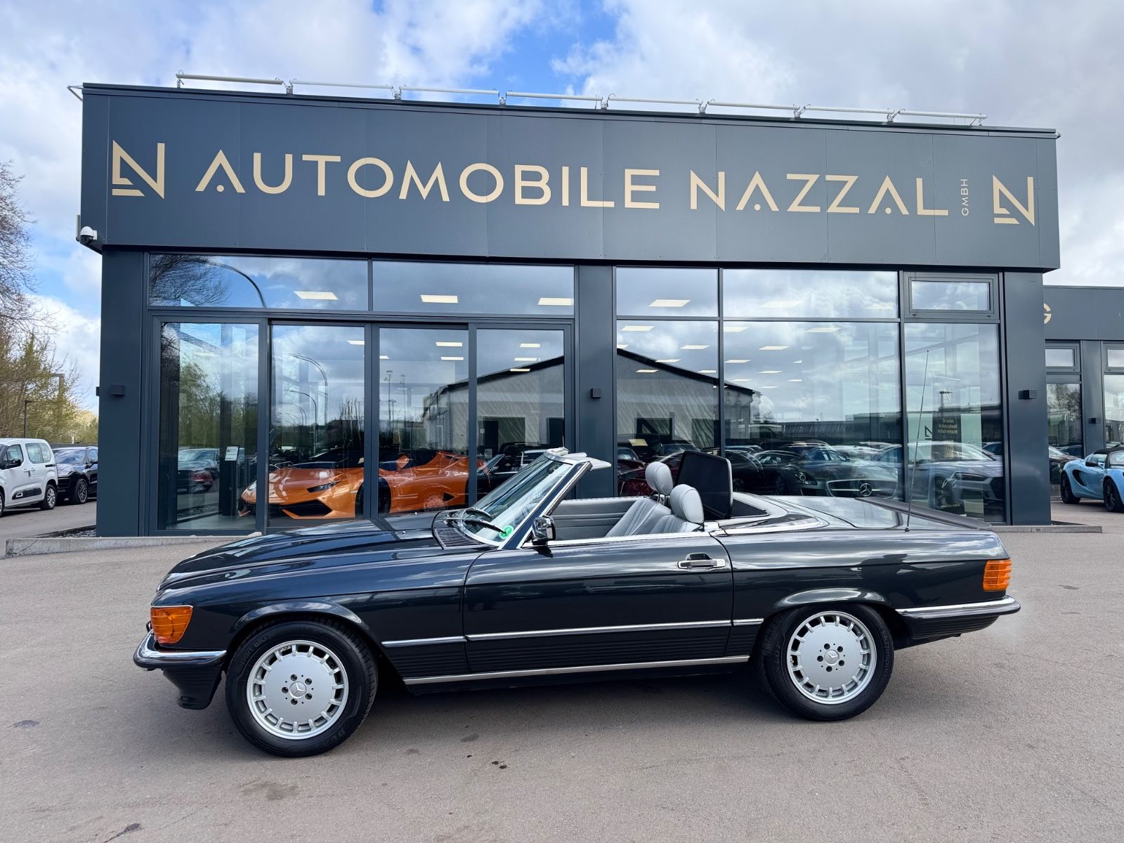 Fahrzeugabbildung Mercedes-Benz 500SL R107*DT. ERSTAUSLIEF.*RESTAURIERT*ORIGINAL