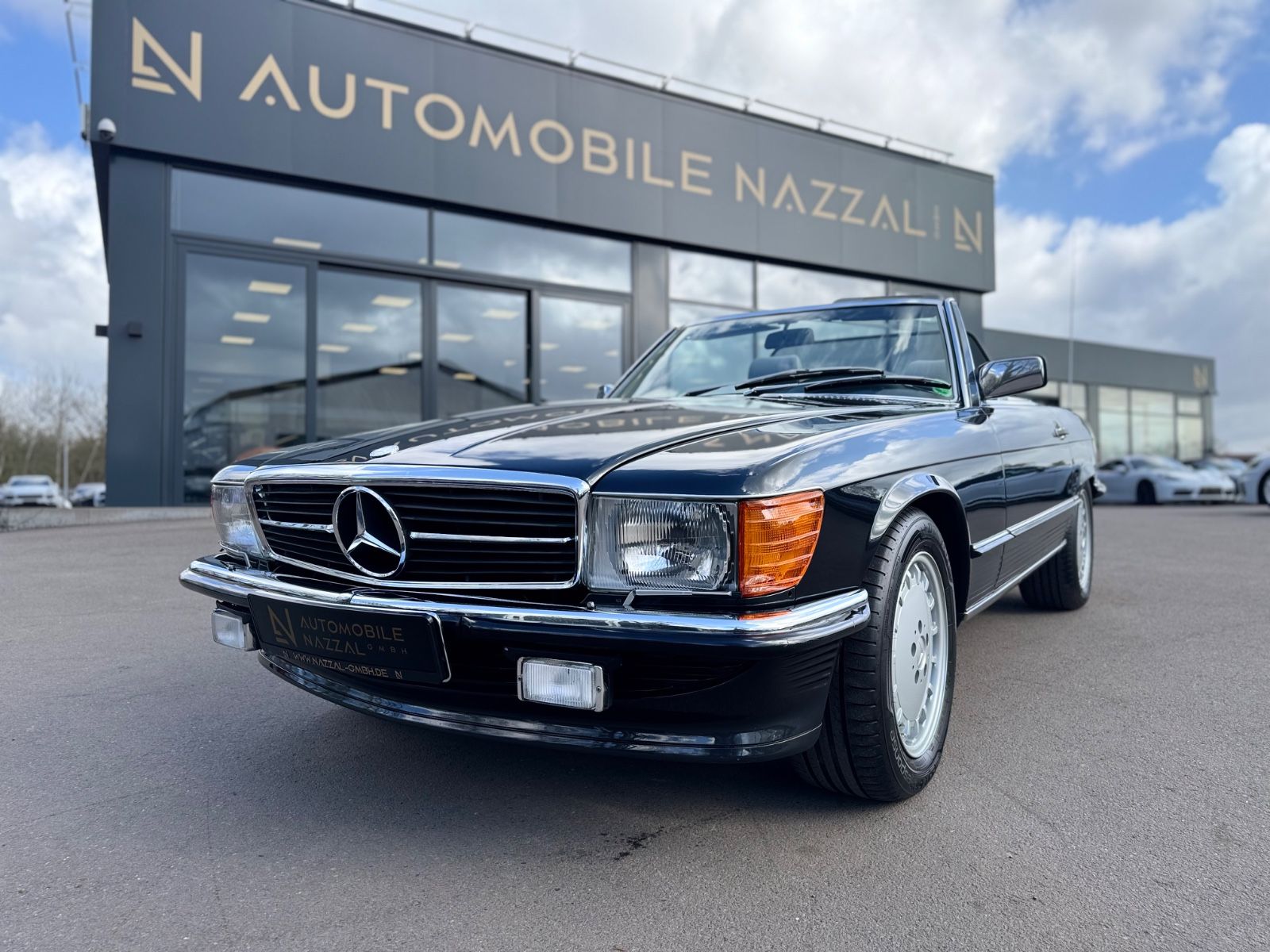 Fahrzeugabbildung Mercedes-Benz 500SL R107*DT. ERSTAUSLIEF.*RESTAURIERT*ORIGINAL