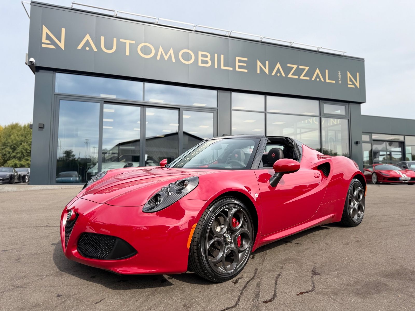 Alfa Romeo 4C SPIDER 1750 TBi*2.HD*CARBON*ROSSO ALFA*U-FREI
