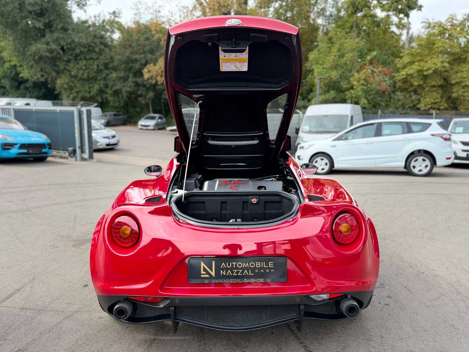Fahrzeugabbildung Alfa Romeo 4C SPIDER 1750 TBi*2.HD*CARBON*ROSSO ALFA*U-FREI