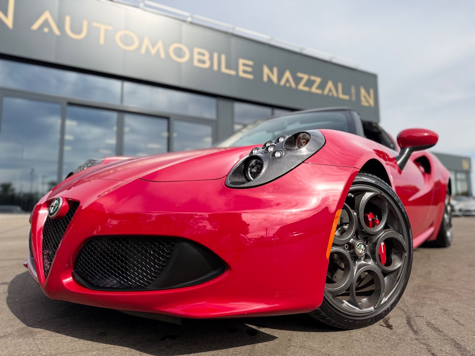Fahrzeugabbildung Alfa Romeo 4C SPIDER 1750 TBi*2.HD*CARBON*ROSSO ALFA*U-FREI